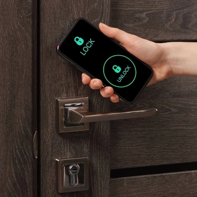 Saginaw vivint connected smart lock